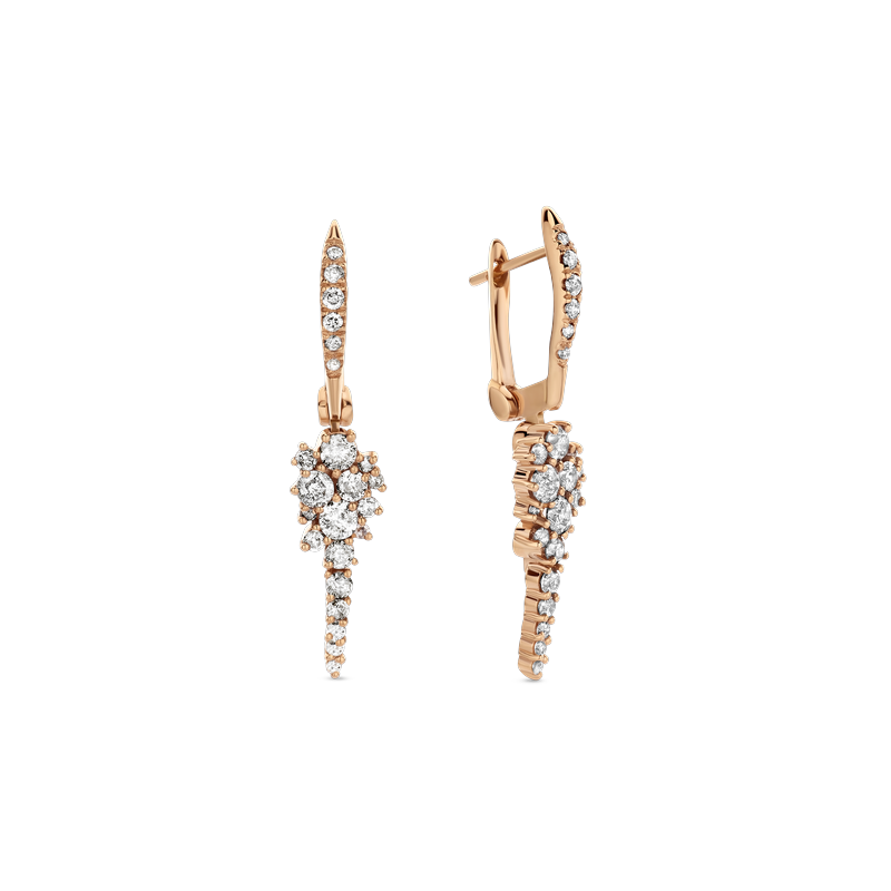 Oorbellen · Brusi BRIGHTFALL · met diamant