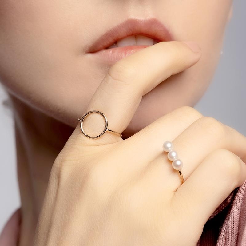 Ring · Burato LINEE · met cirkel