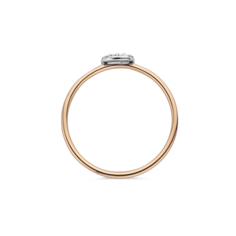 Ring · Burato PAILLETTES · met diamant