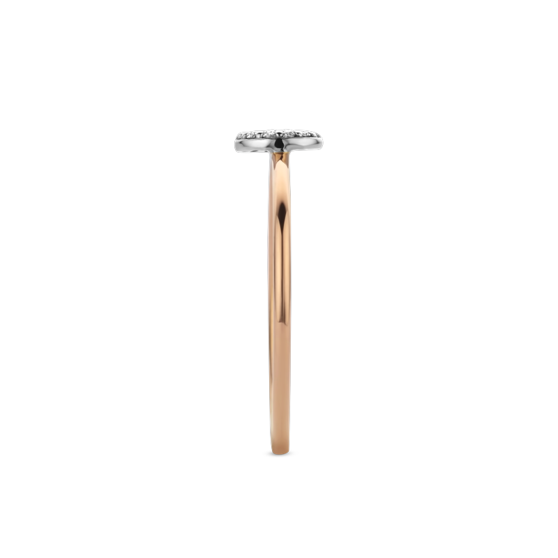 Ring · Burato PAILLETTES · met diamant