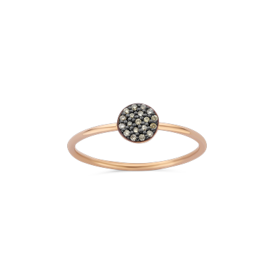 Ring · Burato PAILLETTES · met diamant