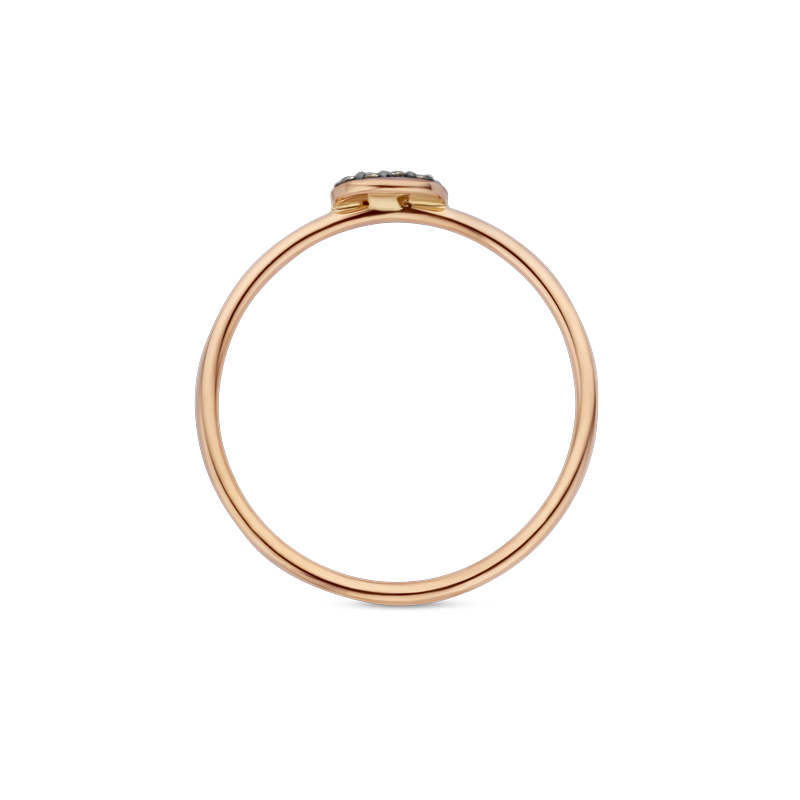 Ring · Burato PAILLETTES · met diamant