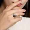 Ring · Burato PAILLETTES · met diamant