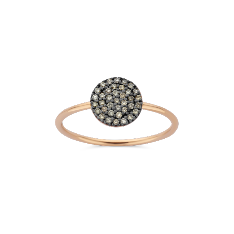 Ring · Burato PAILLETTES · met diamant