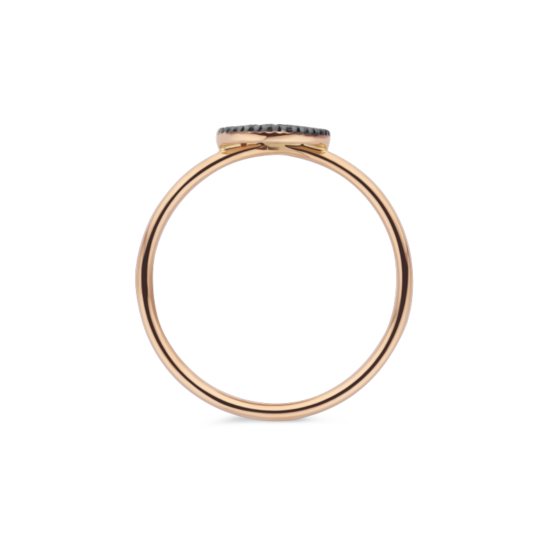 Ring · Burato PAILLETTES · met diamant