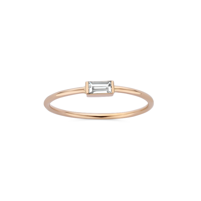 Ring · Burato SOLITAIRE · met diamant