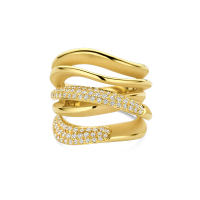 Ring · Annamaria Cammilli FIRENZE GALAXY N°7 · met diamant