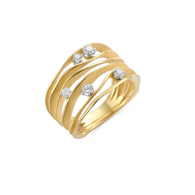 Ring · Annamaria Cammilli DUNE · Yellow Sunrise met diamant