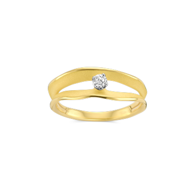 Ring · Annamaria Cammilli DUNE ASSOLO · Yellow Sunrise met diamant