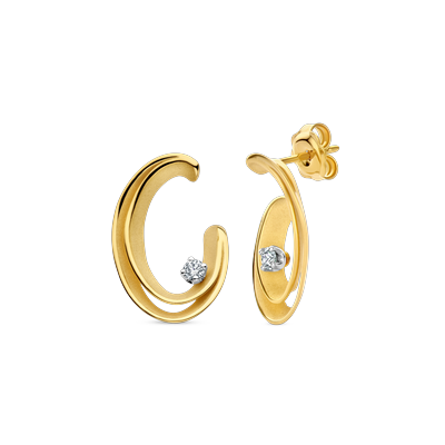 Oorbellen · Cammilli ESSENTIAL · met diamant