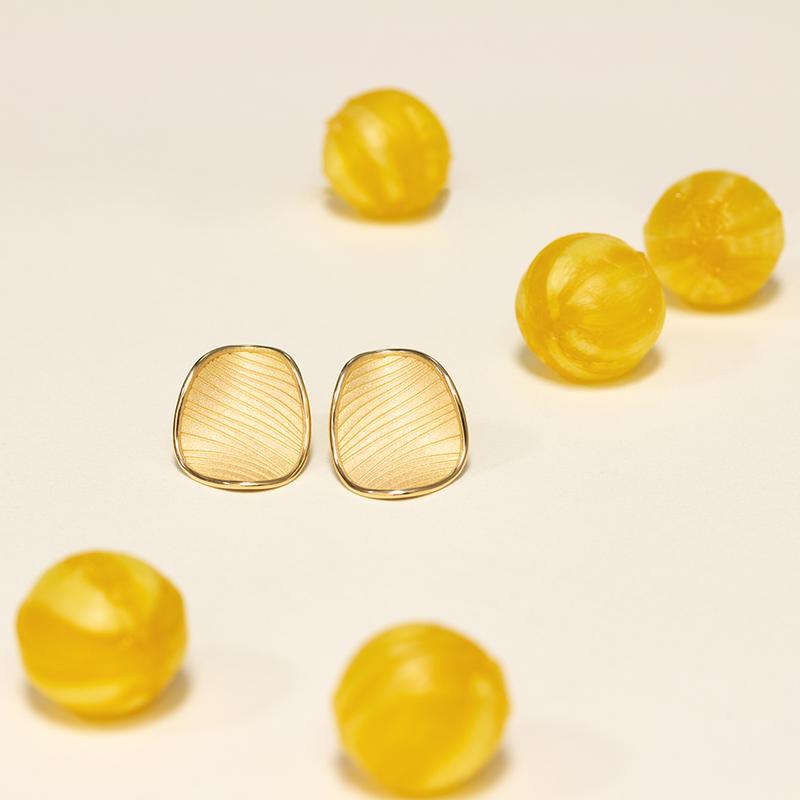 Oorbellen middelgroot · Cammilli VELVET ·