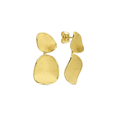 Oorbellen · Cammilli VISION · met structuur