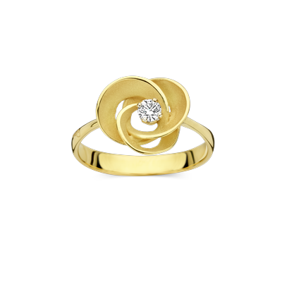 Ring · Cammilli ESSENTIAL · met diamant