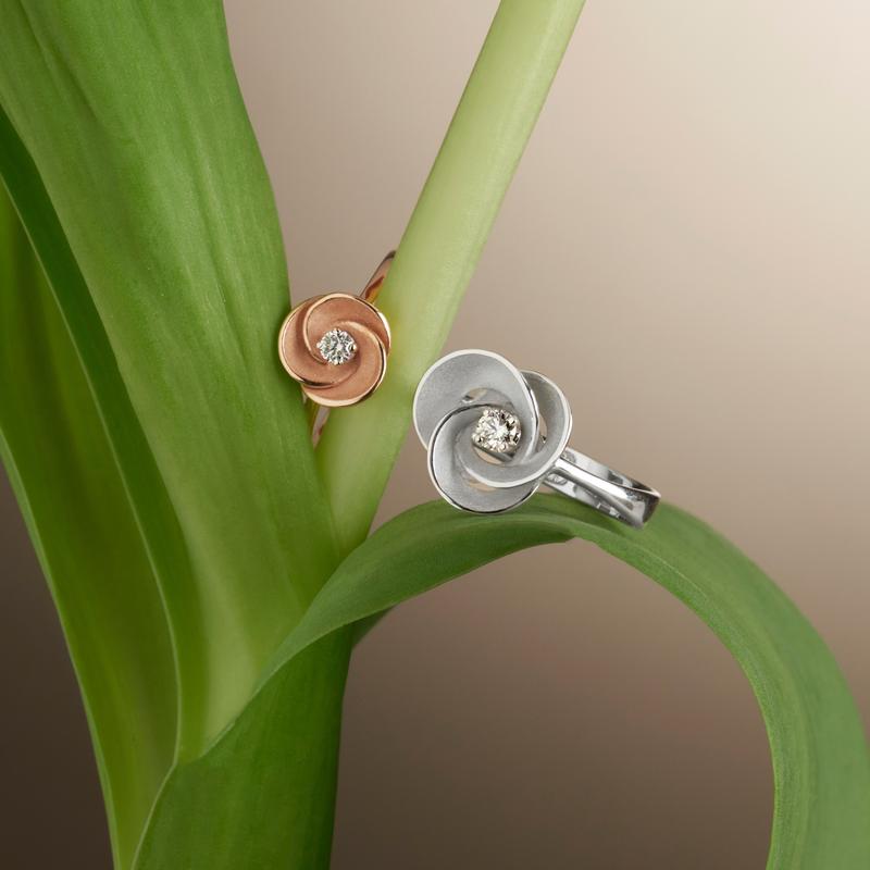 Ring · Cammilli ESSENTIAL · met diamant