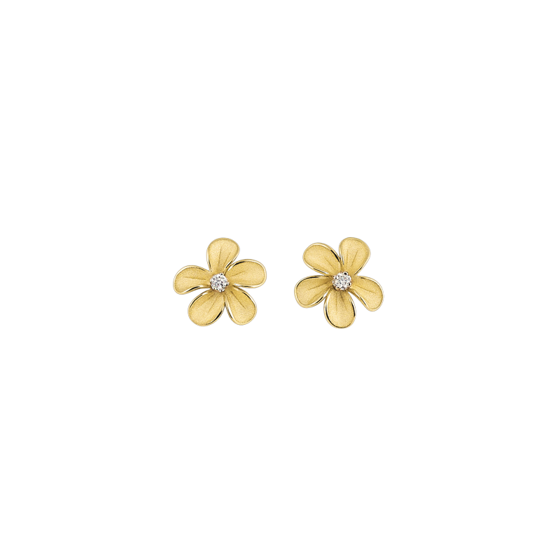 Oorbellen · Cammilli FLOWERS · met diamant