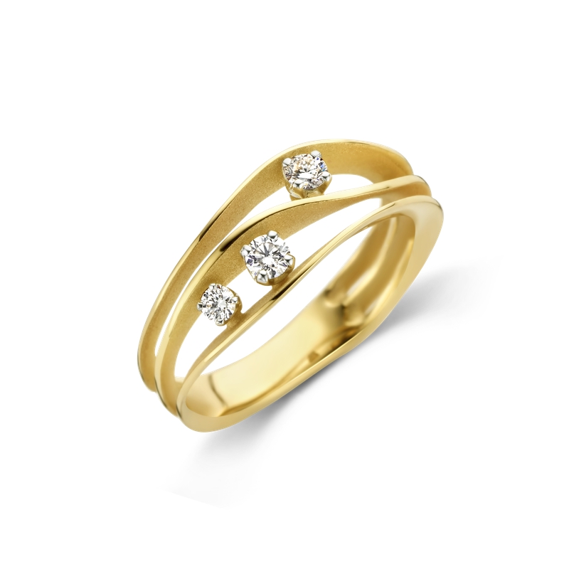 Ring · Cammilli DUNE · met diamant