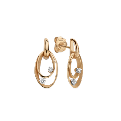 Oorbellen · Cammilli DUNE · met diamant