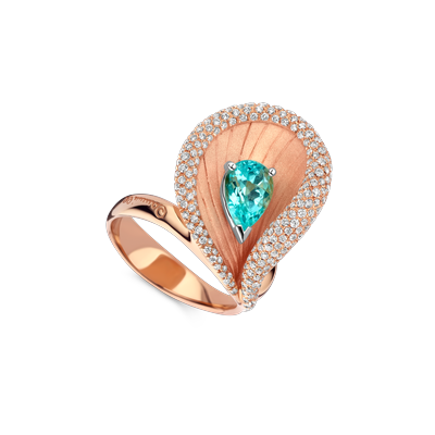 Ring · Annamaria Cammilli x Vander Avort · met Paraíba en diamant