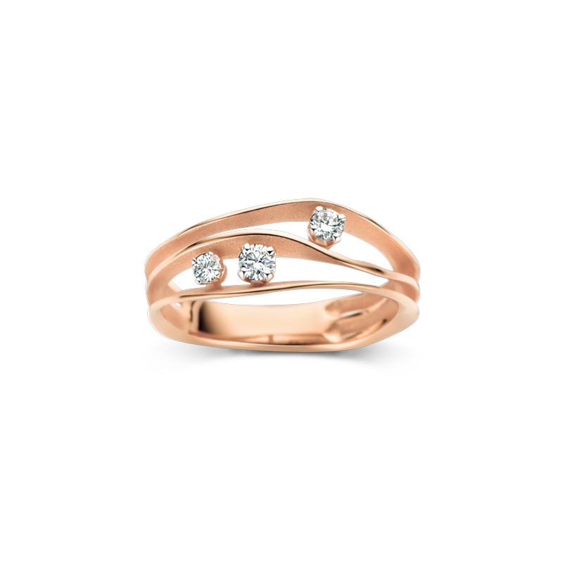 Ring · Cammilli DUNE · met diamant