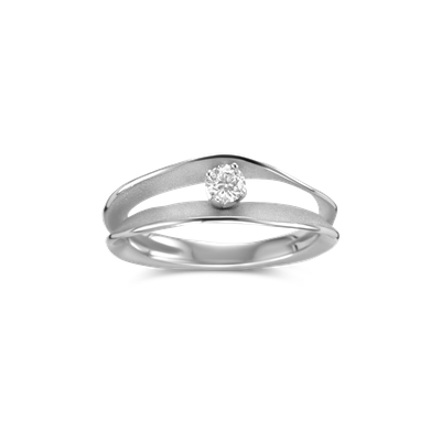 Ring · Annamaria Cammilli DUNE ASSOLO · White Ice met diamant