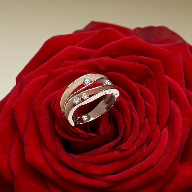 Ring · Cammilli DUNE · met diamant