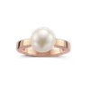 Ring · Coscia · rosé goud met zoetwater parel