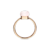 Ring piccolo · Bigli MINI SWEETY · met roze kwarts en parelmoer (So Lovely)