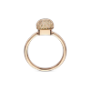 Ring small · Bigli MINI SWEETY · met bruine diamant