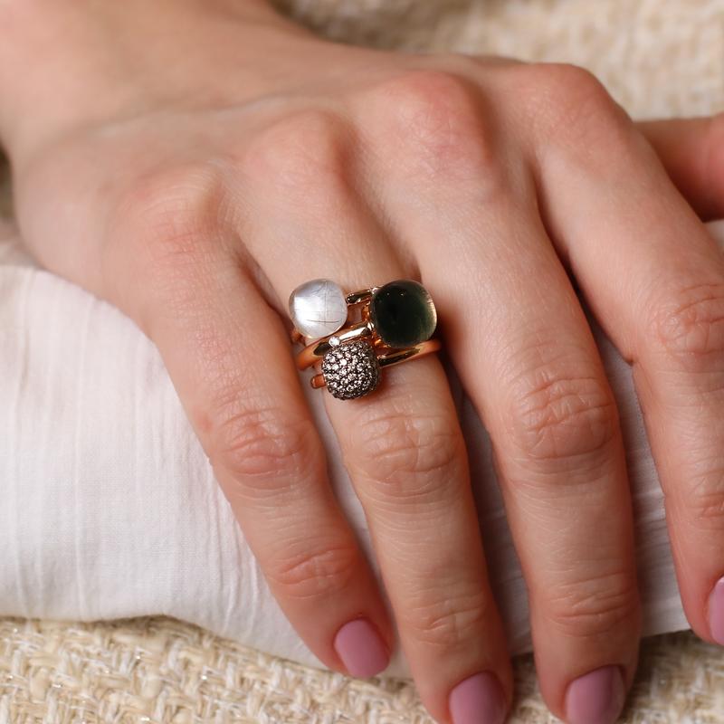 Ring · Bigli MINI SWEETY · met diamant
