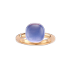 Ring · Bigli MINI SWEETY · met amethist, lapis en parelmoer (Lapis Night)