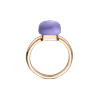 Ring · Bigli MINI SWEETY · met amethist, lapis en parelmoer (Lapis Night)