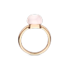 Ring · Bigli MINI SWEETY · met roze kwarts en parelmoer (Pink Quartz So Lovely)