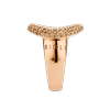 Ring · Bigli WAVES · met diamant