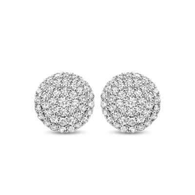 Oorbellen · Bigli MINI WAVES · met diamant