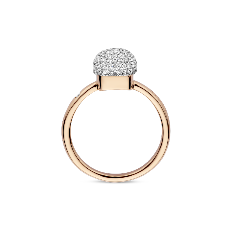 Ring small · Bigli MINI SWEETY · met 0.62ct diamant