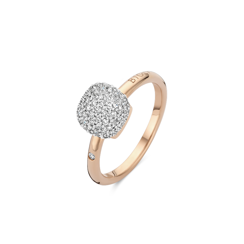 Ring small · Bigli MINI SWEETY · met 0.62ct diamant