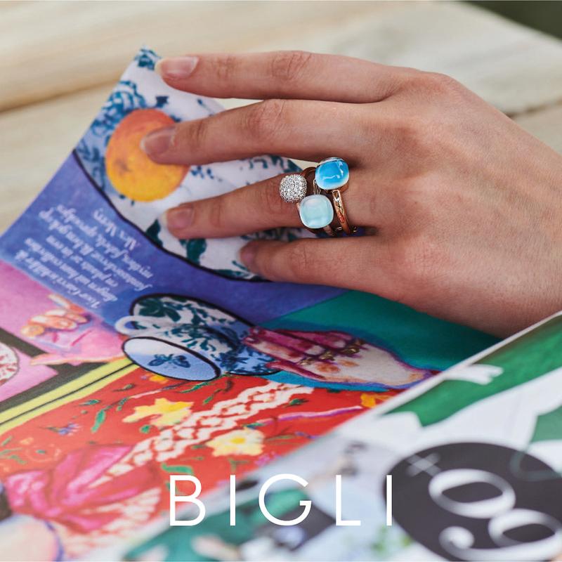 Ring small · Bigli MINI SWEETY · met 0.62ct diamant