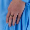 Ring · Nanis AZURE · met London Blue topaas en diamant