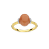 Ring · Nanis PETRA · met oranje aventurijn en diamant
