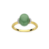 Ring · Nanis AMAZONIA · met groene aventurijn en diamant
