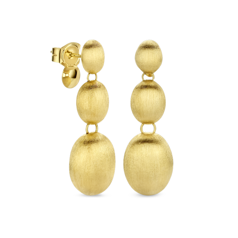 Oorbellen · Nanis ELITE · met gouden parels