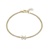 Armband geel goud met 0.28ct diamant