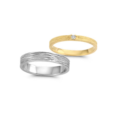 Trouwringen 18kt geelgoud