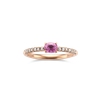 Ring · Vander Avort COLOURFUL · met saffier en diamant