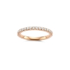 Ring alliance rosé goud met 0.34ct diamant