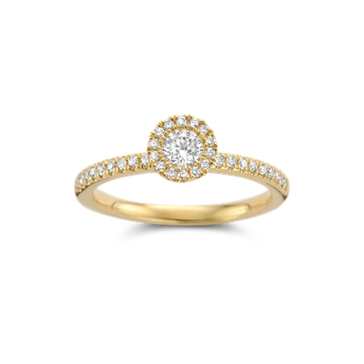 Ring · INFINITE HALO · met diamant