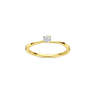 Ring · Vander Avort INFINITE · met 0.14ct diamant