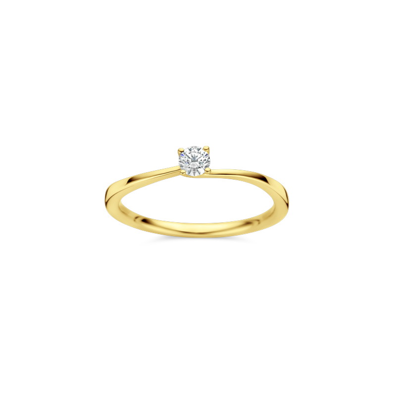 Ring · Vander Avort INFINITE · met 0.14ct diamant
