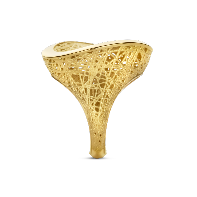 Ring · Vander Avort LACE · met gouden draad