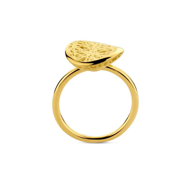 Ring mini · Vander Avort LACE · met gouden draad